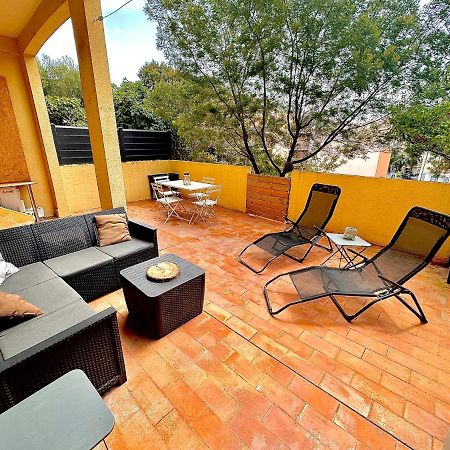 Appartement Proche Mer Avec Terrasse Et Jardin Privatif Hyères Екстериор снимка