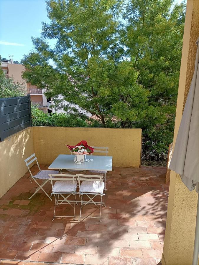 Appartement Proche Mer Avec Terrasse Et Jardin Privatif Hyères Екстериор снимка